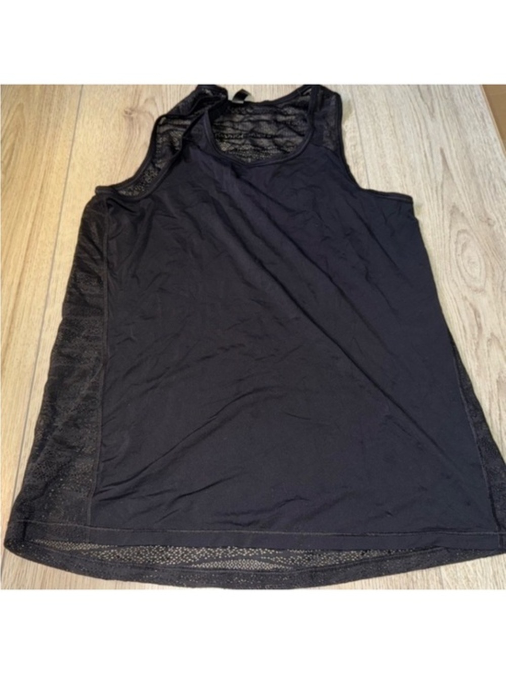 Victoria's Secret sport vsx Victoria sport Black Mesh tank top sleeveless shirt